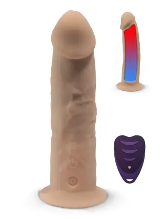 Produktfoto för Silex-D Vibrating Dildo 17,5 cm