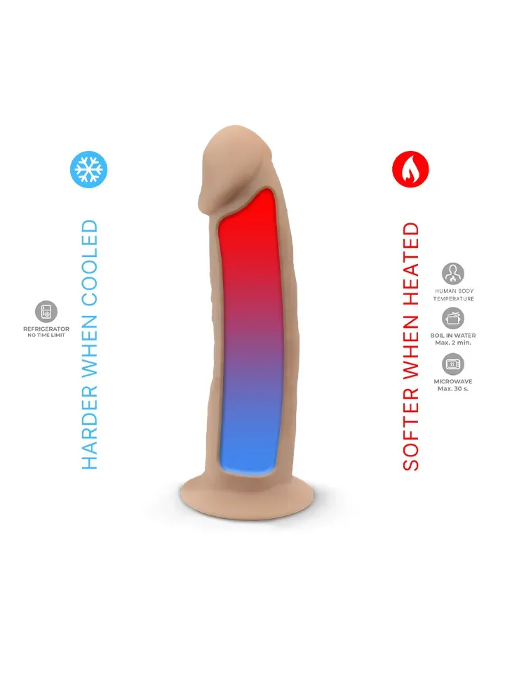 Bild 2 för Silex-D Vibrating Dildo 17,5 cm