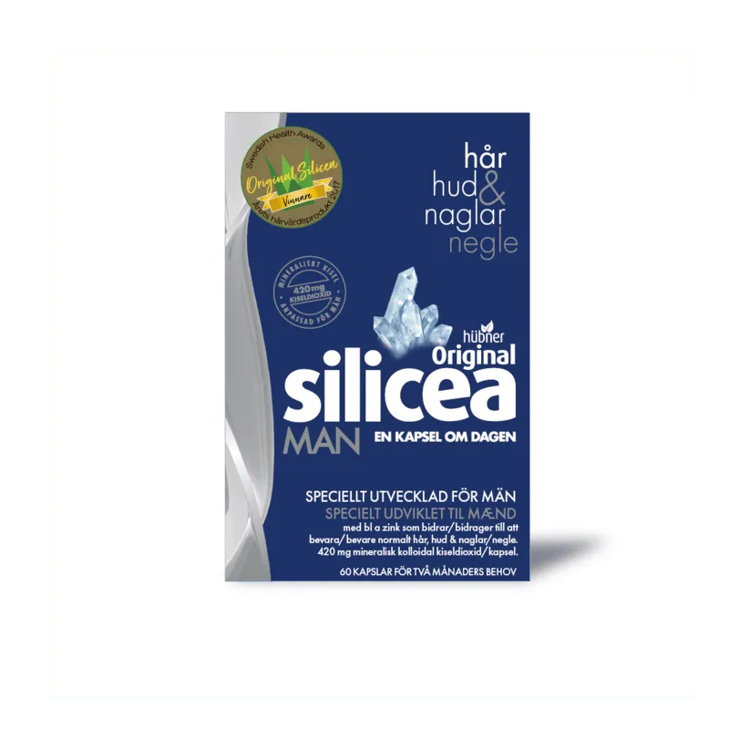 Bild 1 för Silicea Man Hår, Hud & Naglar 60 kap