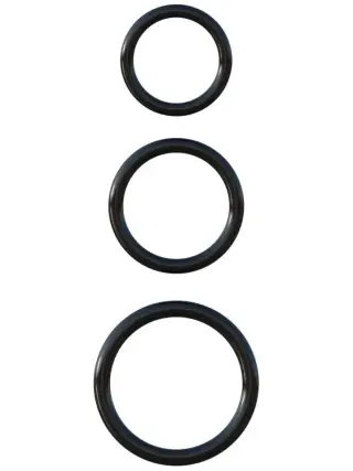 Produktfoto för Silicone 3-Ring Stamina Set