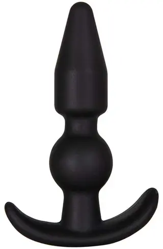 Produktfoto för Silicone Black Anchor Plugg - Small