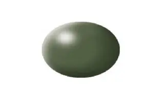 Produktfoto för Silk Olive Green (RAL 6003) Aqua Color - 18ml