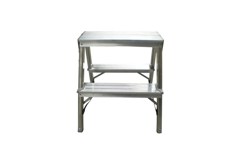 Alternativ bild 0 för SILKEBORG STIGE Hobby arbejdsbuk aluminium 2x2 trin. Platformsmål: 131x365mm. Længde 0,43m