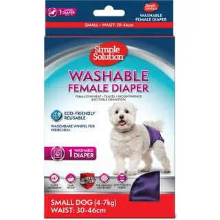 Produktfoto för Simple Solution Washable Diaper Blöja till Hund (S)