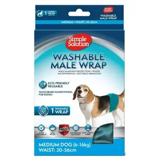 Produktfoto för Simple Solution Washable Skvättskydd (S/M)