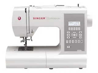 Produktfoto för Singer Confidence 7470 - Symaskin - 225 stygn - 6 enstegsknapphål - LCD bildskärm