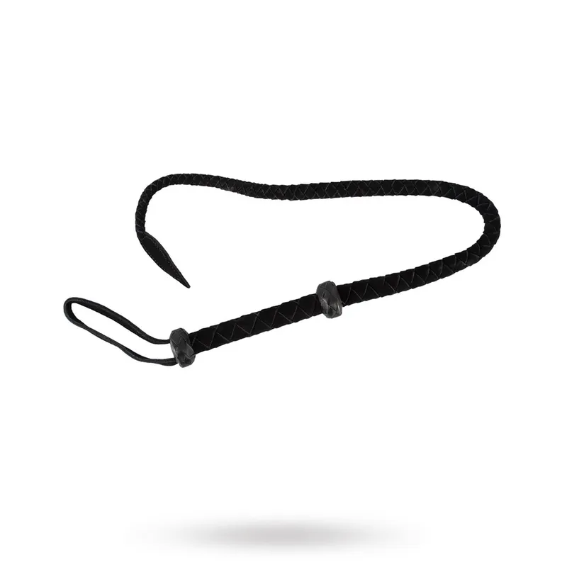 Alternativ bild 0 för Single Tail Leather Whip