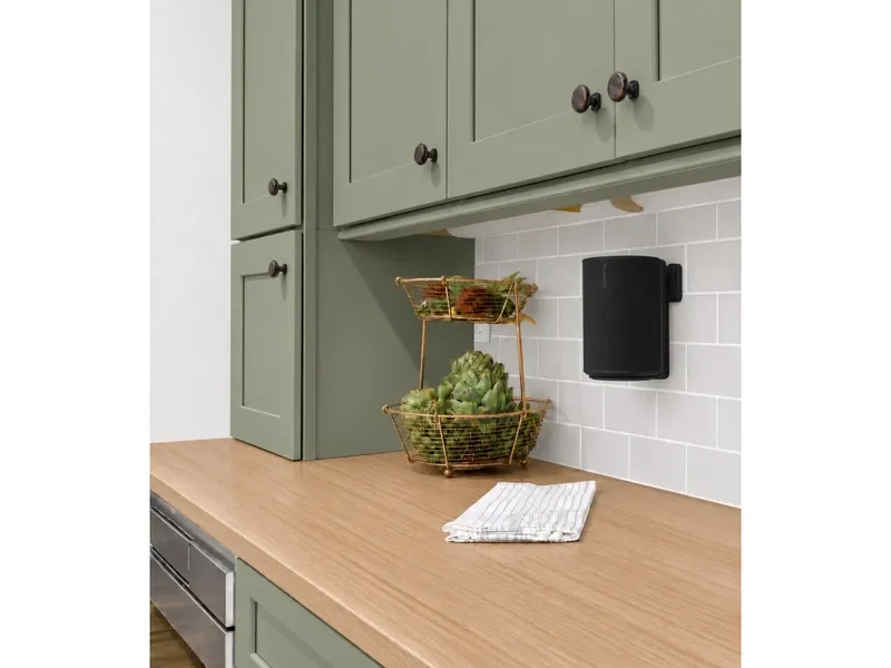 Alternativ bild 0 för Sinox Era 100 SONOS® högtalarfäste, svart
