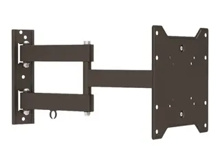 Produktfoto för Sinox One SOB0152 - Monteringssats (vridbar arm, adapterplatta) - för platt panel - svart - skärmstorlek: 23-42