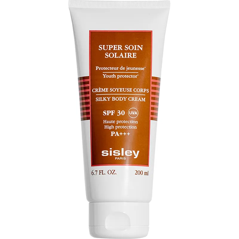Bild 1 för Sisley - Super Soin Solaire Silky Body Cream SPF30 200 ml på Skincity.com