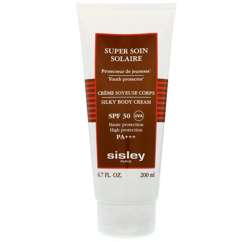 Bild 1 för Sisley - Super Soin Solaire Silky Body Cream SPF30 200 ml på Skincity.com