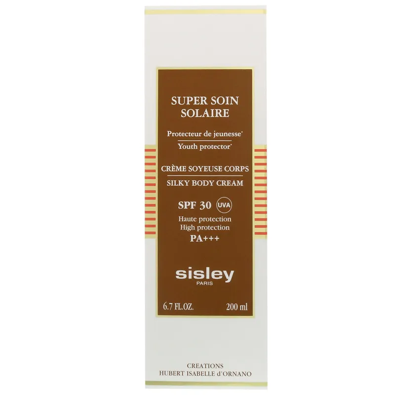 Bild 2 för Sisley - Super Soin Solaire Silky Body Cream SPF30 200 ml på Skincity.com