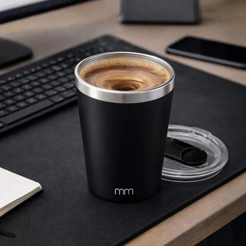 Bild 2 för Självrörande mugg, 350 ml, USB-C laddningsbar