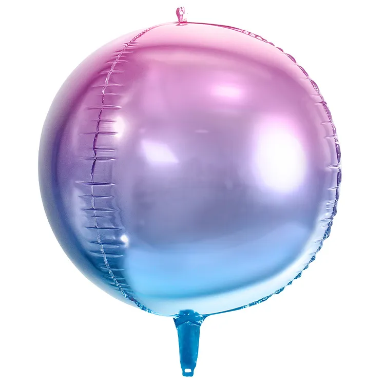 Alternativ bild 0 för Sjöjungfru Folieballong Ombre 35cm