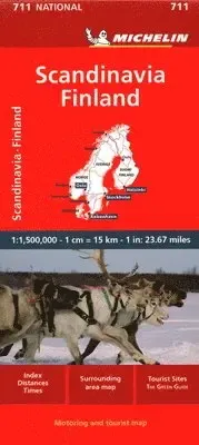 Alternativ bild 0 för Skandinavien med Finland Michelin