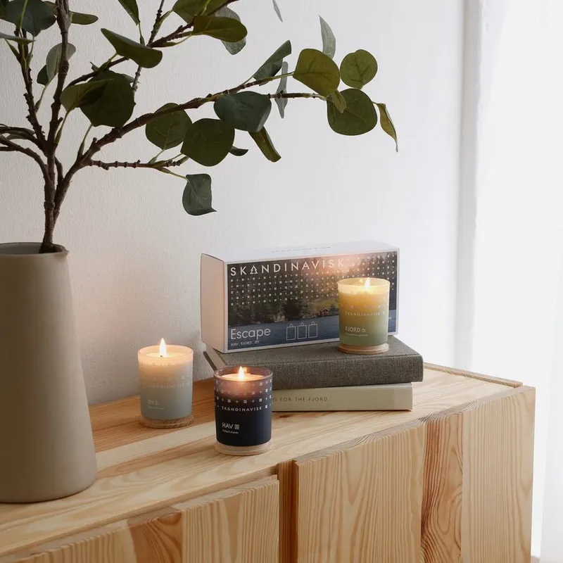 Bild 2 för Skandinavisk ESCAPE Home Collection Candle Giftset