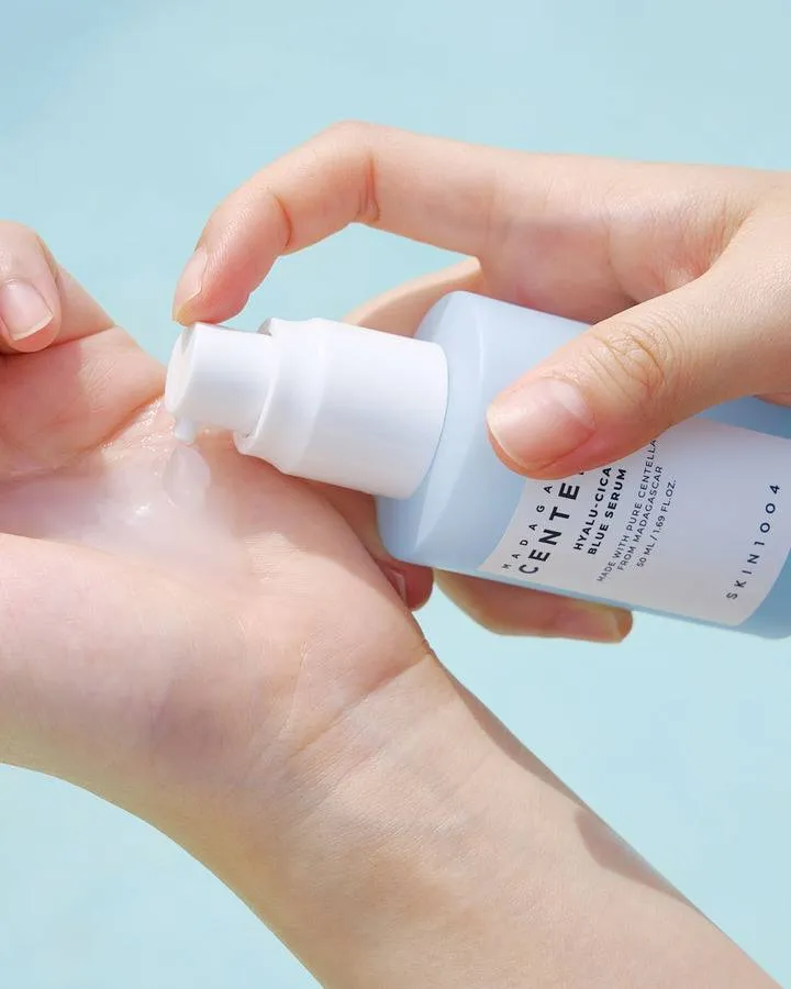 Bild 6 för SKIN1004 Madagascar Centella Hyalu-Cica Blue Serum  50 ml