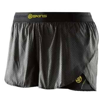 Alternativ bild 0 för SKINS DNAmic Womens Superpose Short Svart/Gul X-Small Dam