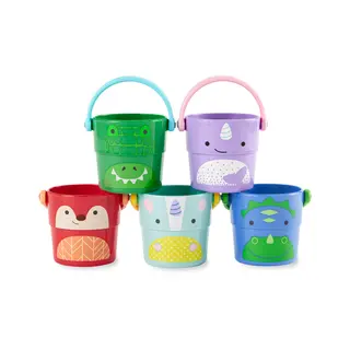 Produktfoto för Skip Hop Zoo Badleksak Hinkar (Räv)