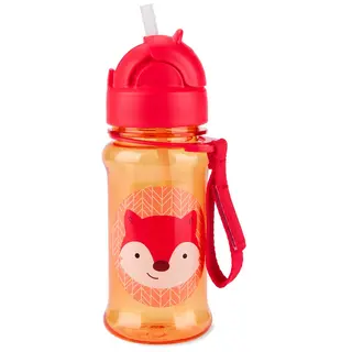 Produktfoto för Skip Hop Zoo Flaska Tritan Räv (Röd)
