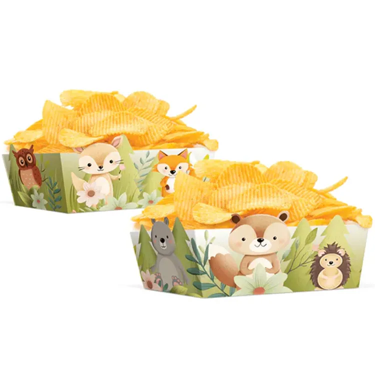 Alternativ bild 0 för Skogens Vänner - Chips Box 3-pack