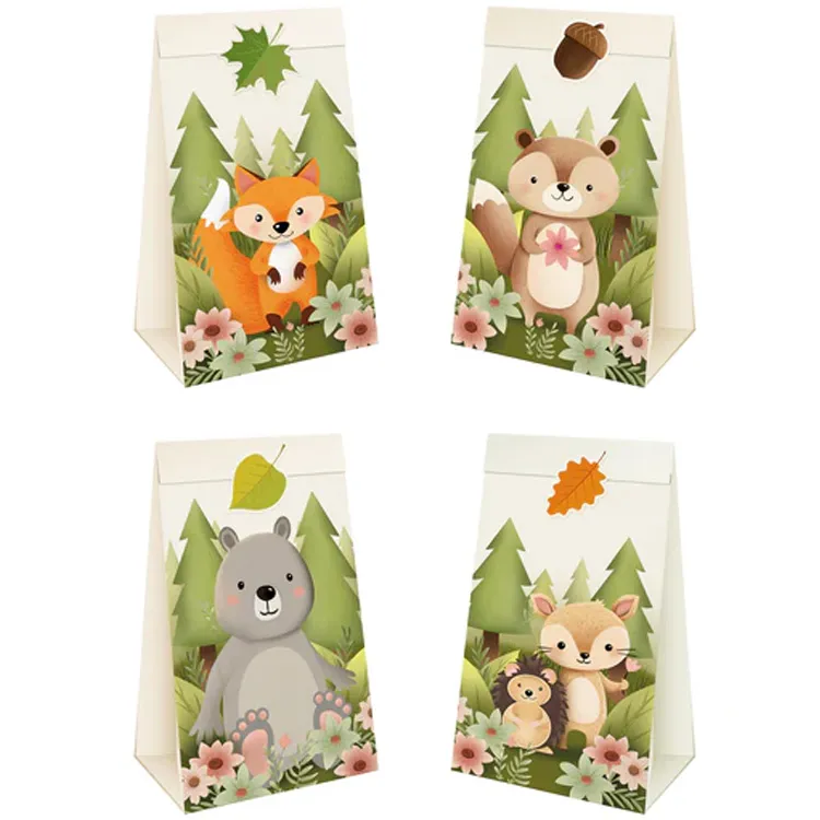 Alternativ bild 0 för Skogens Vänner - Godispåsar 4-Pack