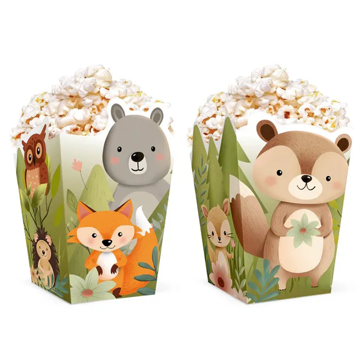 Alternativ bild 0 för Skogens Vänner - Popcornbägare 6-pack