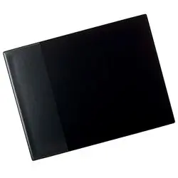 Produktfoto för Skrivunderlägg 53x40 cm med ficka svart