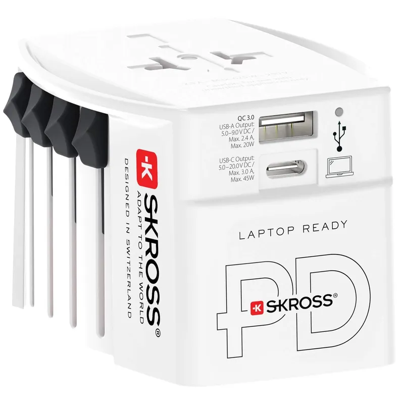 Bild 1 för Skross 1302975 Reseadapter MUV AC45PD (1302975)