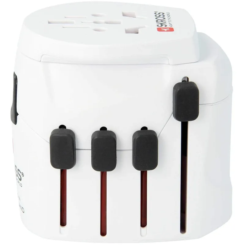 Bild 2 för Skross 61260, Universal, Universal, 100 - 250 V, Vit, 65 mm, 72 mm
