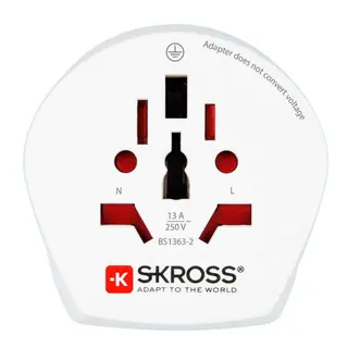 Produktfoto för SKross Country Travel Adapter Combo-World to Israel