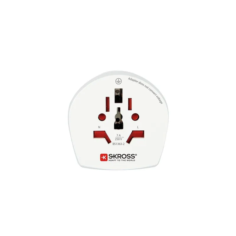 Bild 2 för SKross Country Travel Adapter World to UK