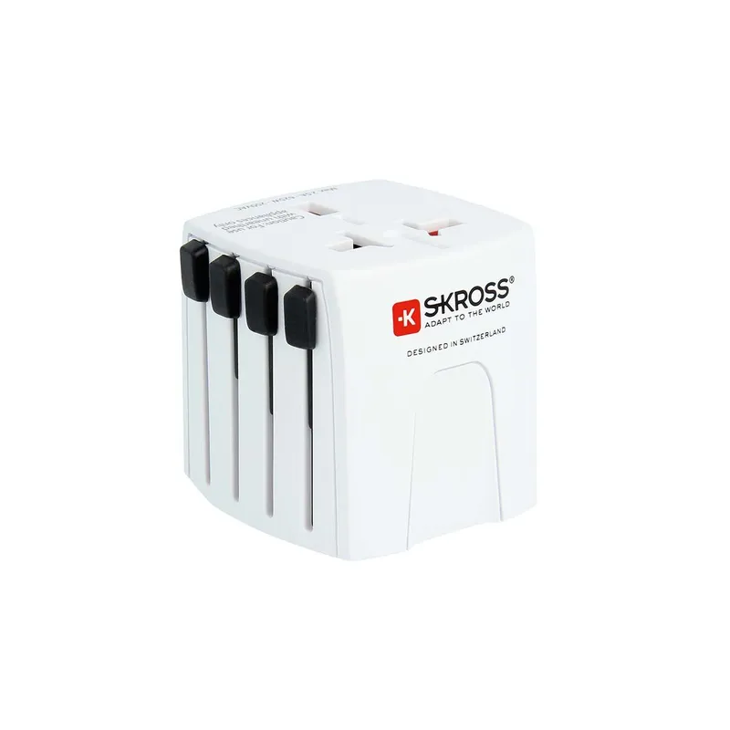 Alternativ bild 0 för Skross MUV Micro, Universal, Universal, 100 - 250 V, 50 - 60 hz, 2,5 A, Vit
