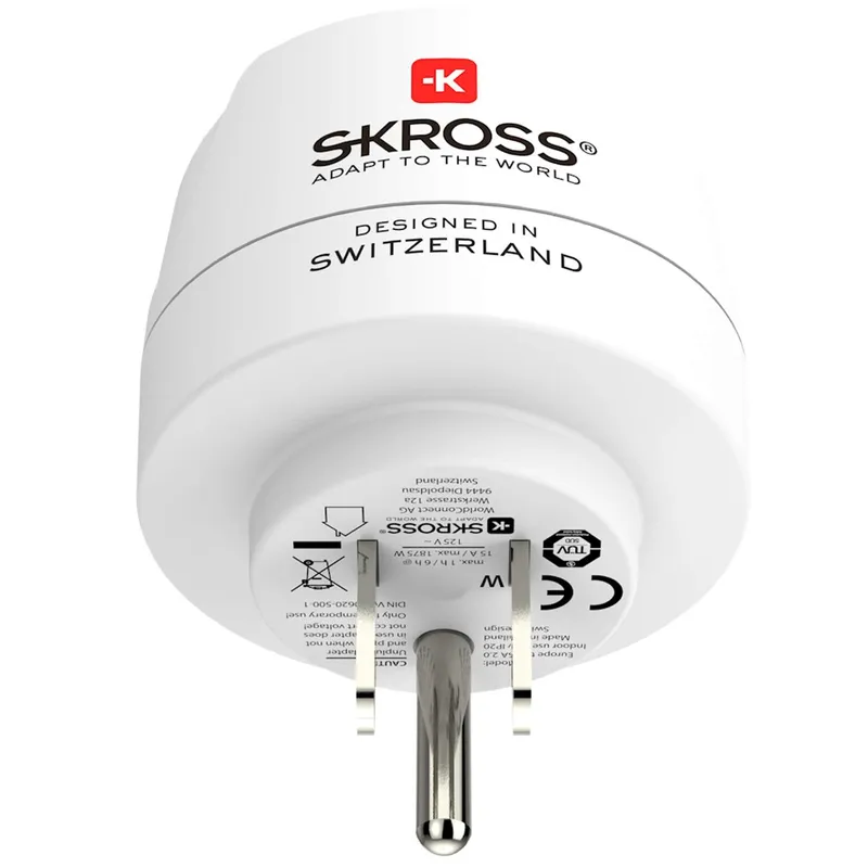 Bild 2 för SKROSS Reseadapter Europa till USA