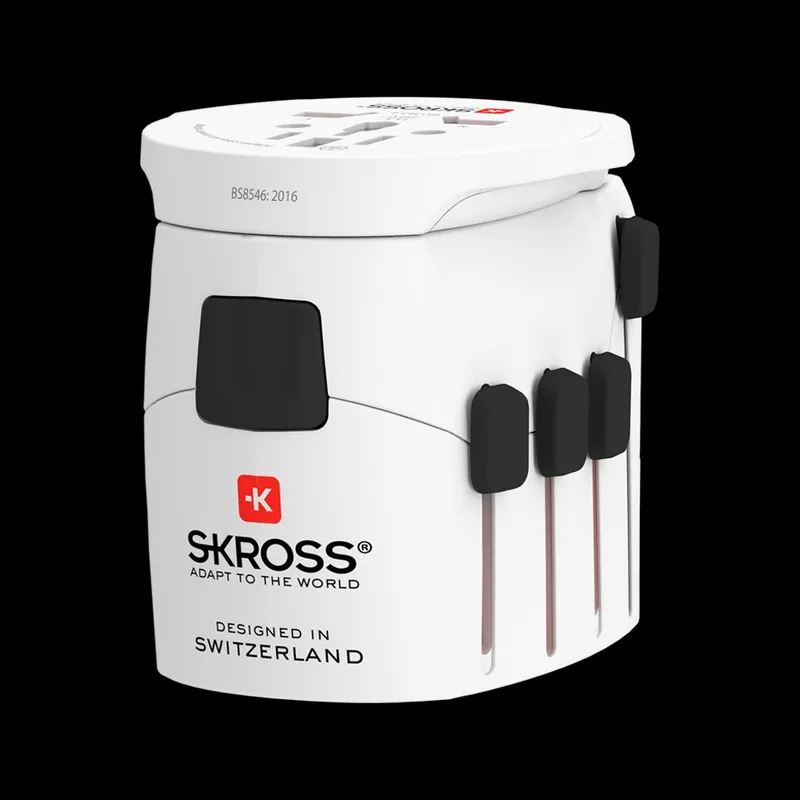 Alternativ bild 0 för SKROSSPRO+ Universal reseadapter med USB-A/USB-C 30W PD