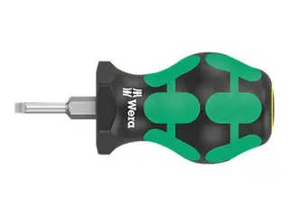 Produktfoto för SKRUVMEJSEL STUBBY 335 WERA 1,0X5,5X25MM | Beijerbygg Byggmaterial