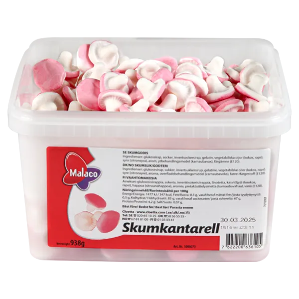 Alternativ bild 0 för Skumkantareller Lösgodis 0,9 kg