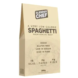 Produktfoto för Slender Chef Lågkalori Spagetti 200 Gram