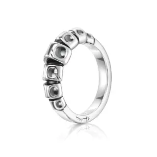 Produktfoto för Slim Spine Ring Silver 15.00 mm