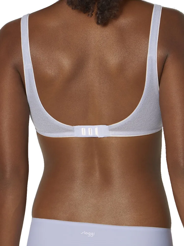 Bild 2 för Sloggi BH Oxygene Infinite Soft Bra Ljusblå Small Dam
