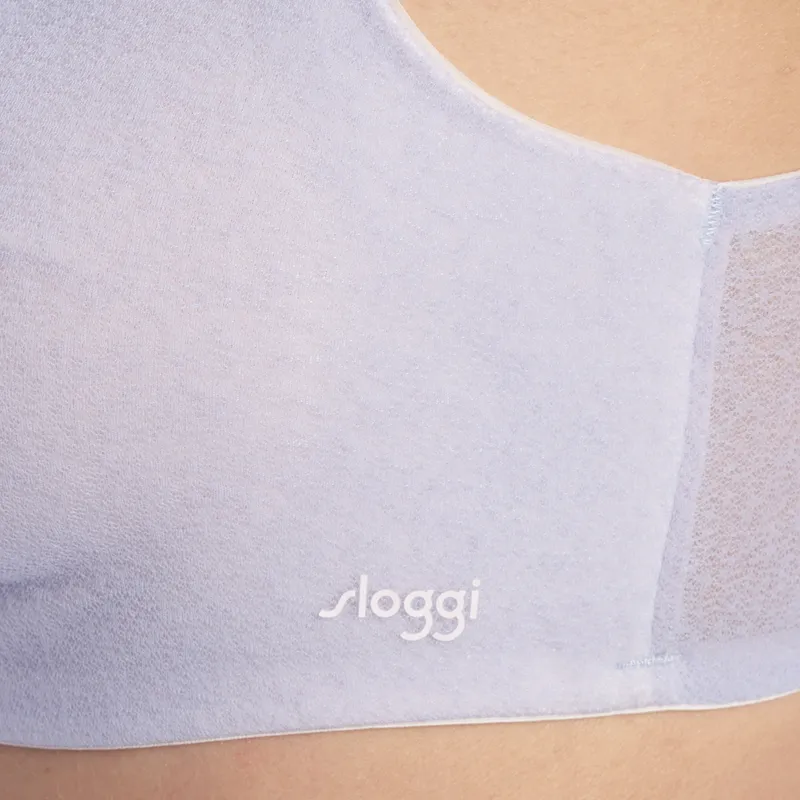 Bild 3 för Sloggi BH Oxygene Infinite Soft Bra Ljusblå X-Small Dam