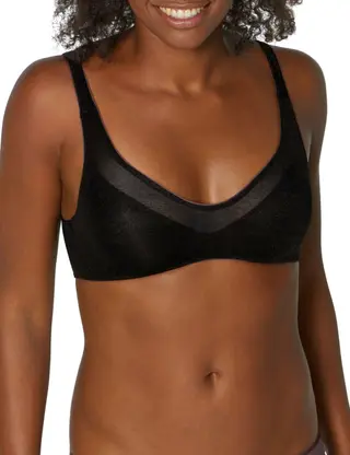 Produktfoto för Sloggi BH Oxygene Infinite Soft Bra Svart Medium Dam