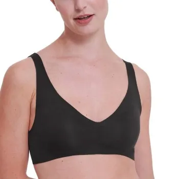 Alternativ bild 0 för Sloggi BH Zero Feel 2 0 Soft Bra Svart Large Dam
