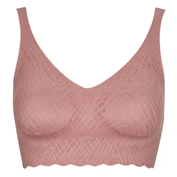 Bild 1 för Sloggi BH ZERO Feel Bliss Bralette Brun Small Dam