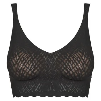 Bild 1 för Sloggi BH ZERO Feel Bliss Bralette Svart Small Dam
