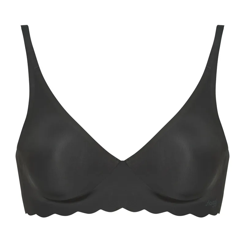 Bild 2 för Sloggi BH ZERO Microfibre 2.0 Soft Bra Svart Medium Dam