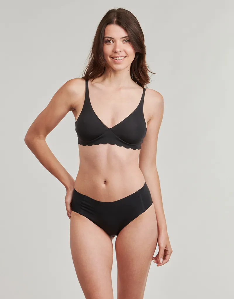 Bild 3 för Sloggi BH ZERO Microfibre 2.0 Soft Bra Svart Medium Dam