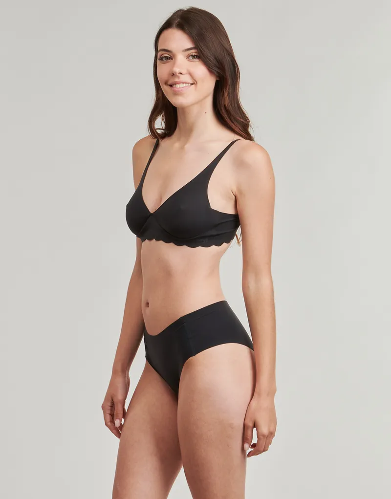 Bild 4 för Sloggi BH ZERO Microfibre 2.0 Soft Bra Svart Medium Dam