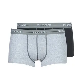 Produktfoto för Sloggi Kalsonger 2P For Men Start Hip Blandad Färg bomull X-Large Herr