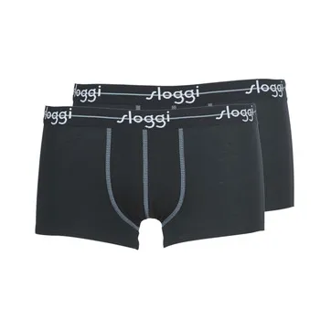 Bild 1 för Sloggi Kalsonger 2P For Men Start Hip Svart bomull Medium Herr